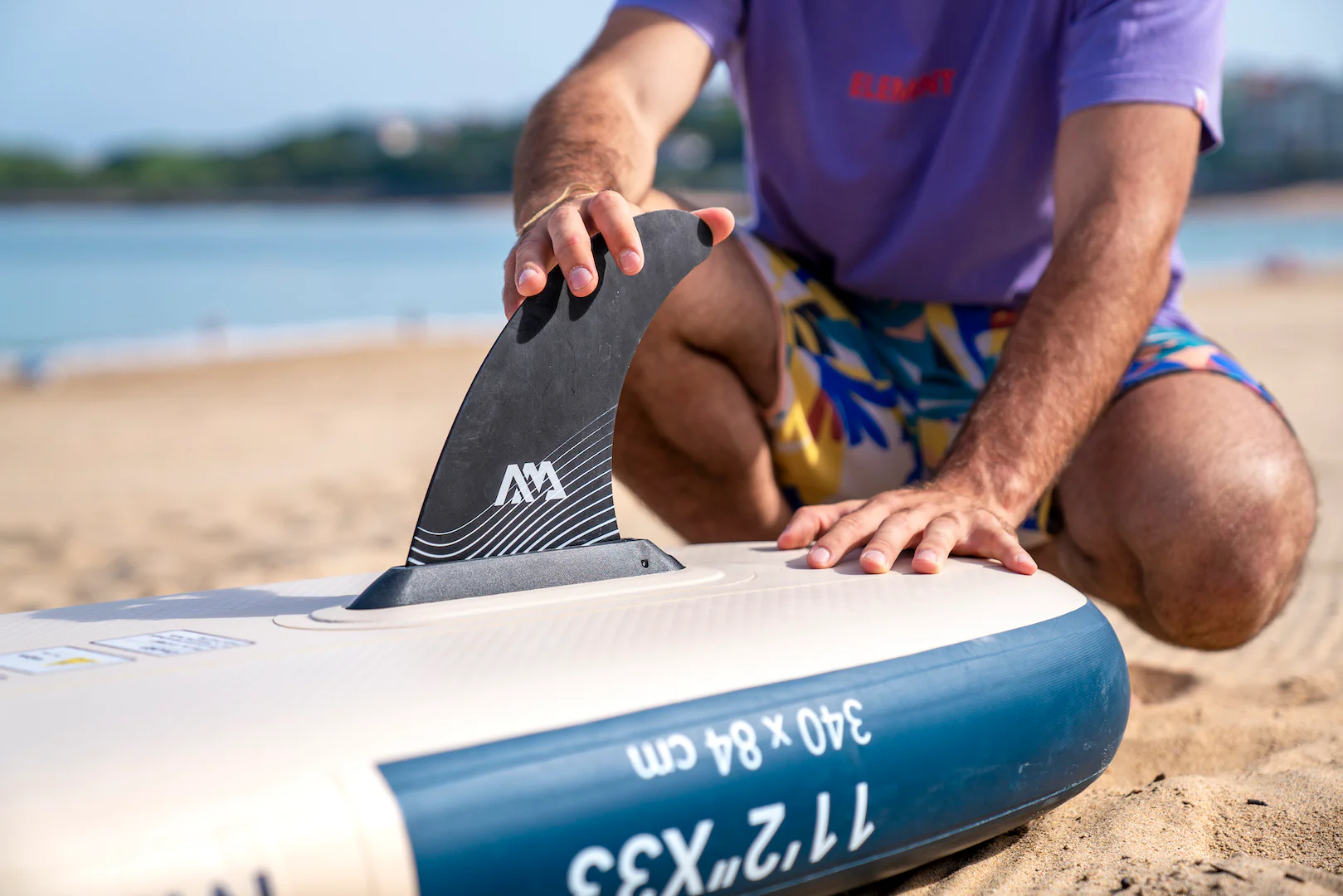 Aqua Marina MAGMA ADVANCED ALL-AROUND SERIES Size 11'2" Inflatable Paddle Board - Image 3