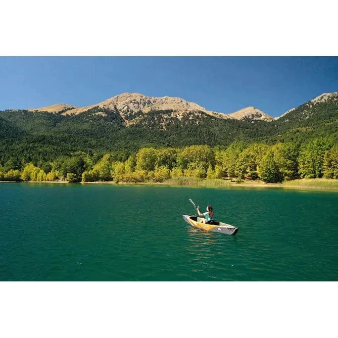 Aqua Marina TOMAHAWK AIR-K 12'4" Inflatable High Pressure Speed Kayak / Canoe - Image 14