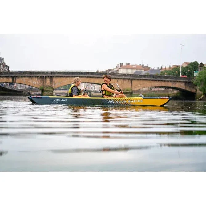 Aqua Marina TOMAHAWK AIR-K 14'5" Inflatable High Pressure Speed Kayak / Canoe (2023) - Image 22