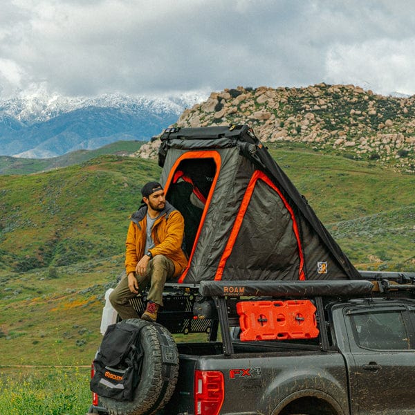 BadAss Tents PACKOUT™ Soft top Rooftop Tent (Universal Fit) - Black/Rhinotec Cover - Image 3