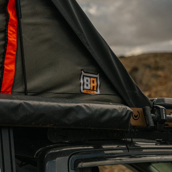 BadAss Tents PACKOUT™ Soft top Rooftop Tent (Universal Fit) - Black/Rhinotec Cover - Image 5