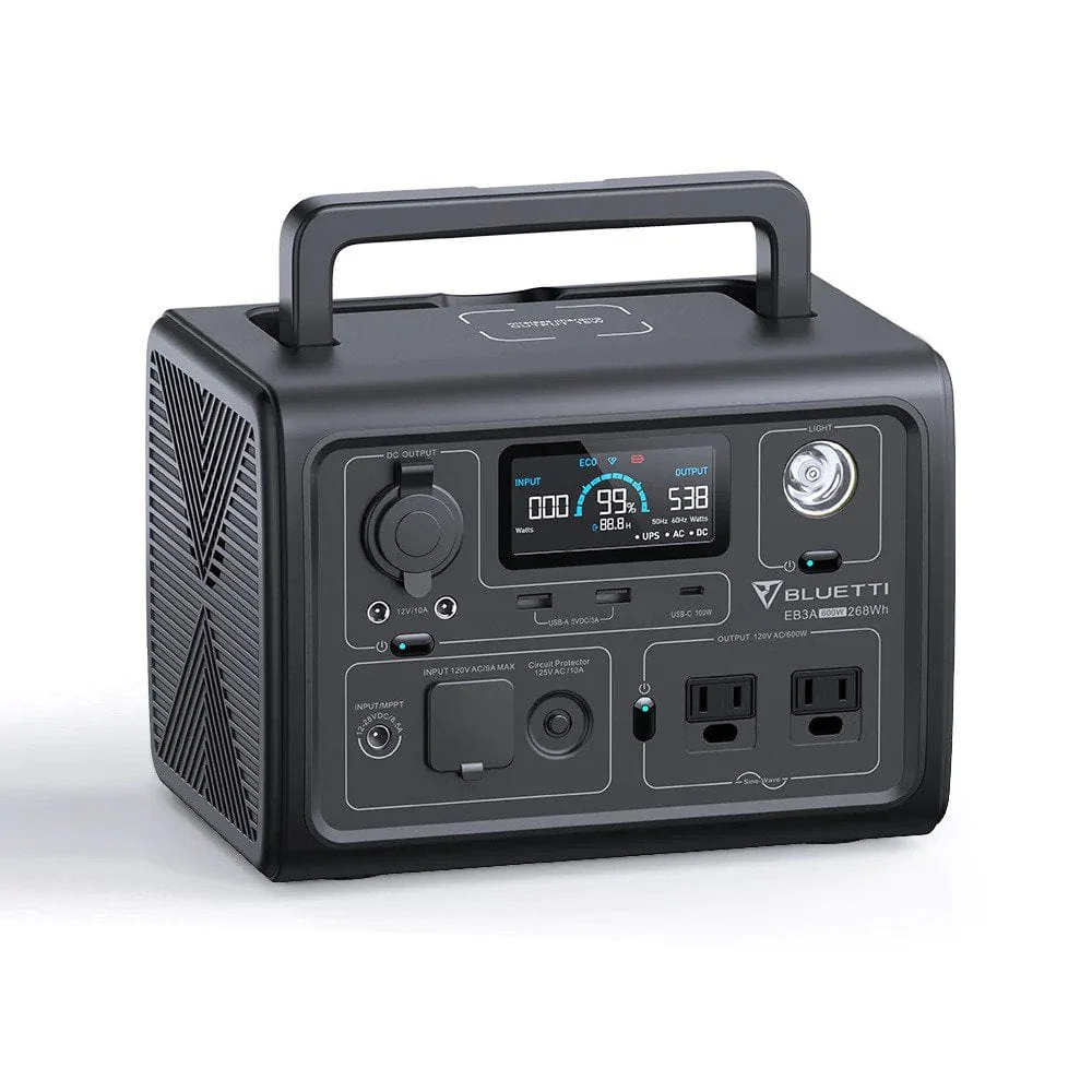 BLUETTI EB3A Portable Power Station (600W | 268Wh) - Image 4