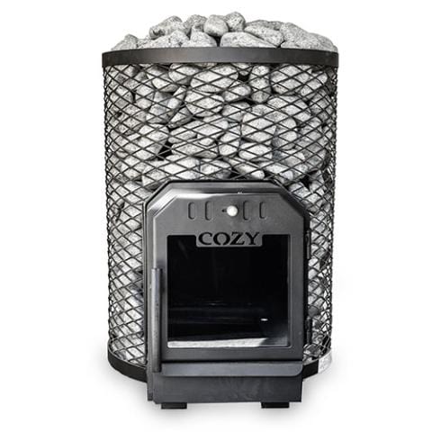 Cozy Heat O Thru-Wall 12kW Wood Burning Sauna Stove - Image 9