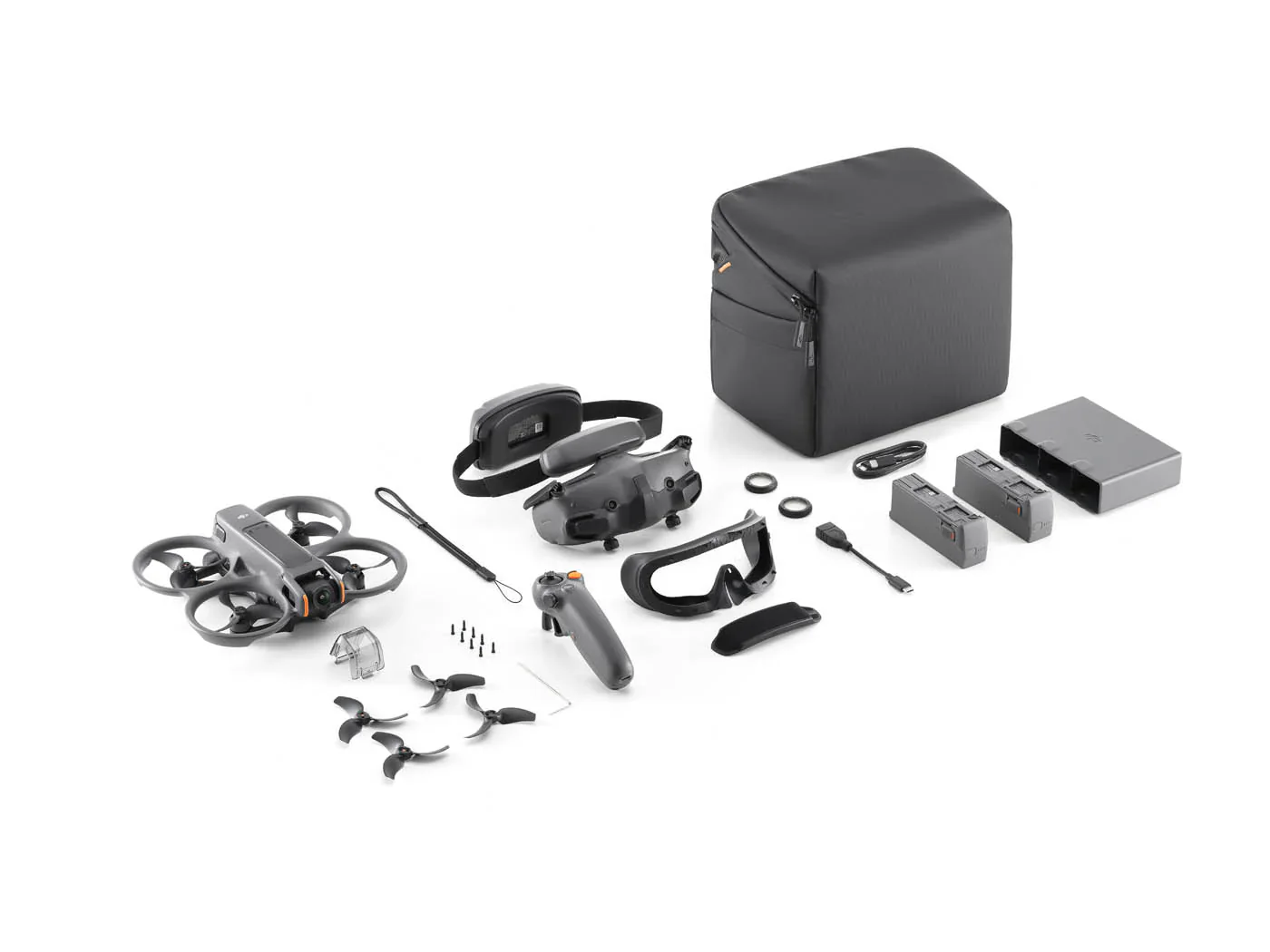 DJI Avata 2 Fly More Combo FPV Drone - Includes 3 Batteries, Goggles 3, RC Motion 3 - Image 8