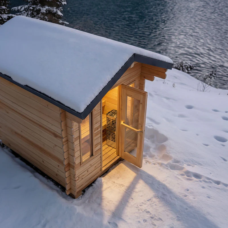 Dundalk Leisurecraft CT Palmer Cabin Sauna - Image 4