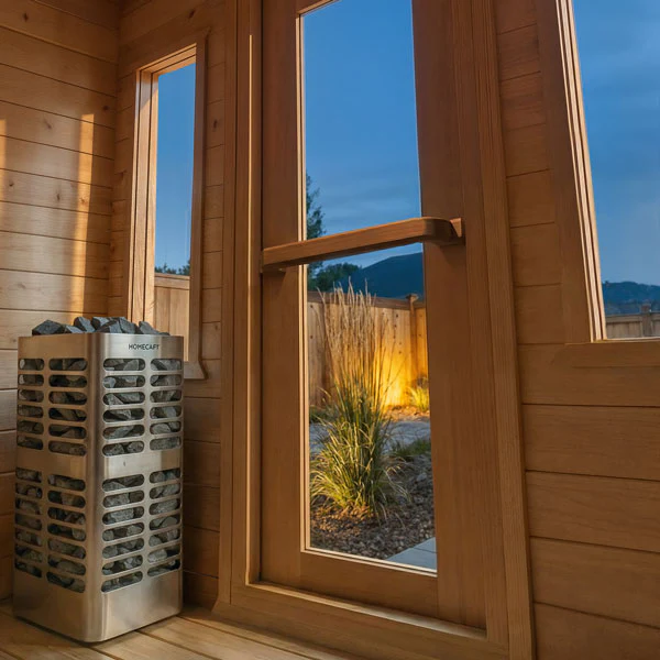 Dundalk Leisurecraft CT Palmer Cabin Sauna - Image 7