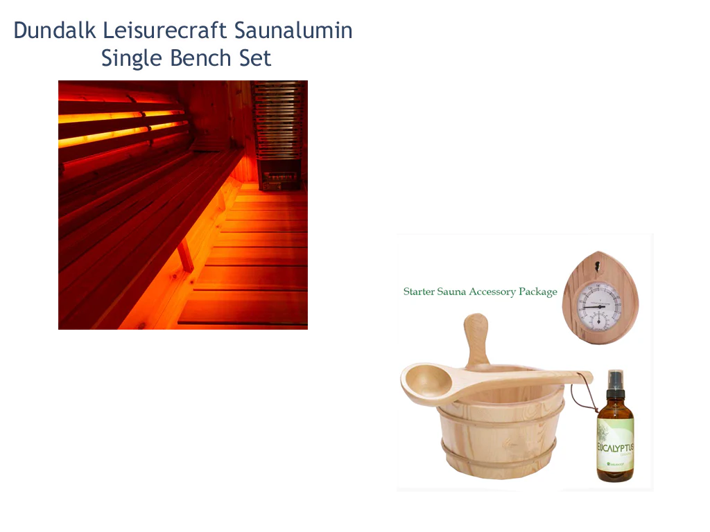 Dundalk Leisurecraft CT Palmer Cabin Sauna - Image 11