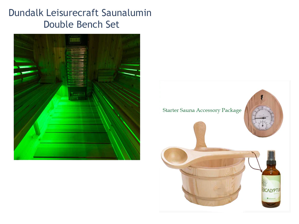 Dundalk Leisurecraft CT Palmer Cabin Sauna - Image 12