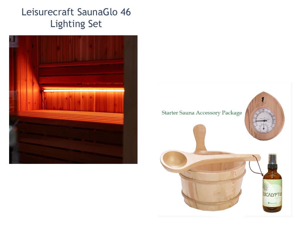 Dundalk Leisurecraft CT Palmer Cabin Sauna - Image 14