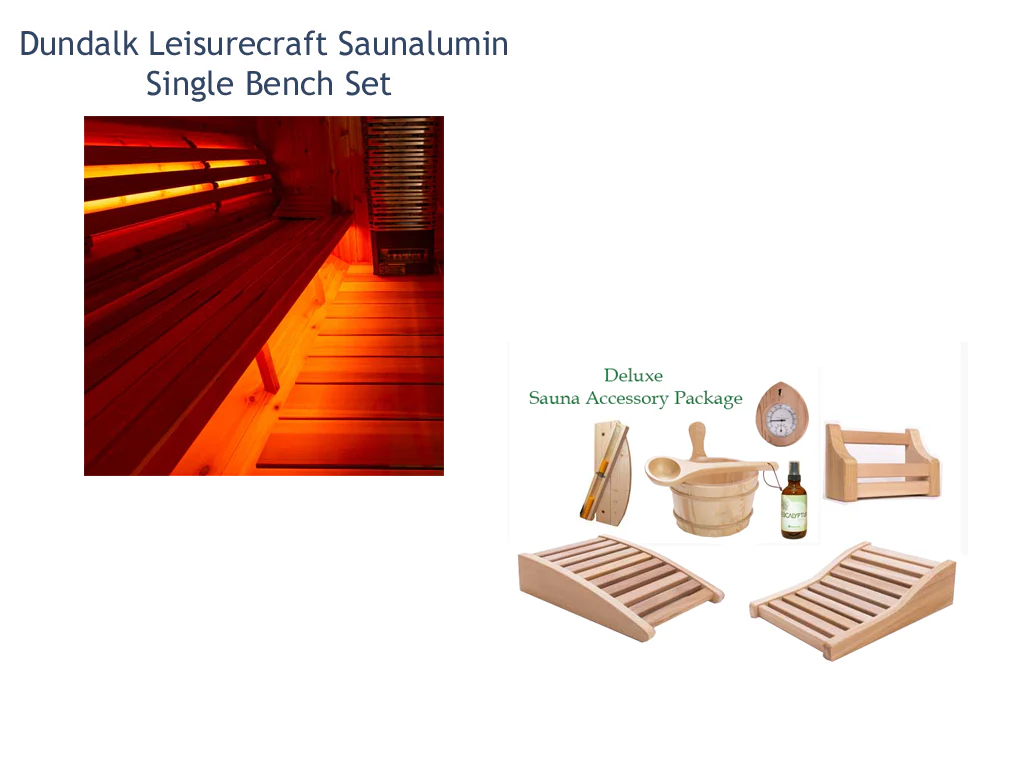 Dundalk Leisurecraft CT Palmer Cabin Sauna - Image 16