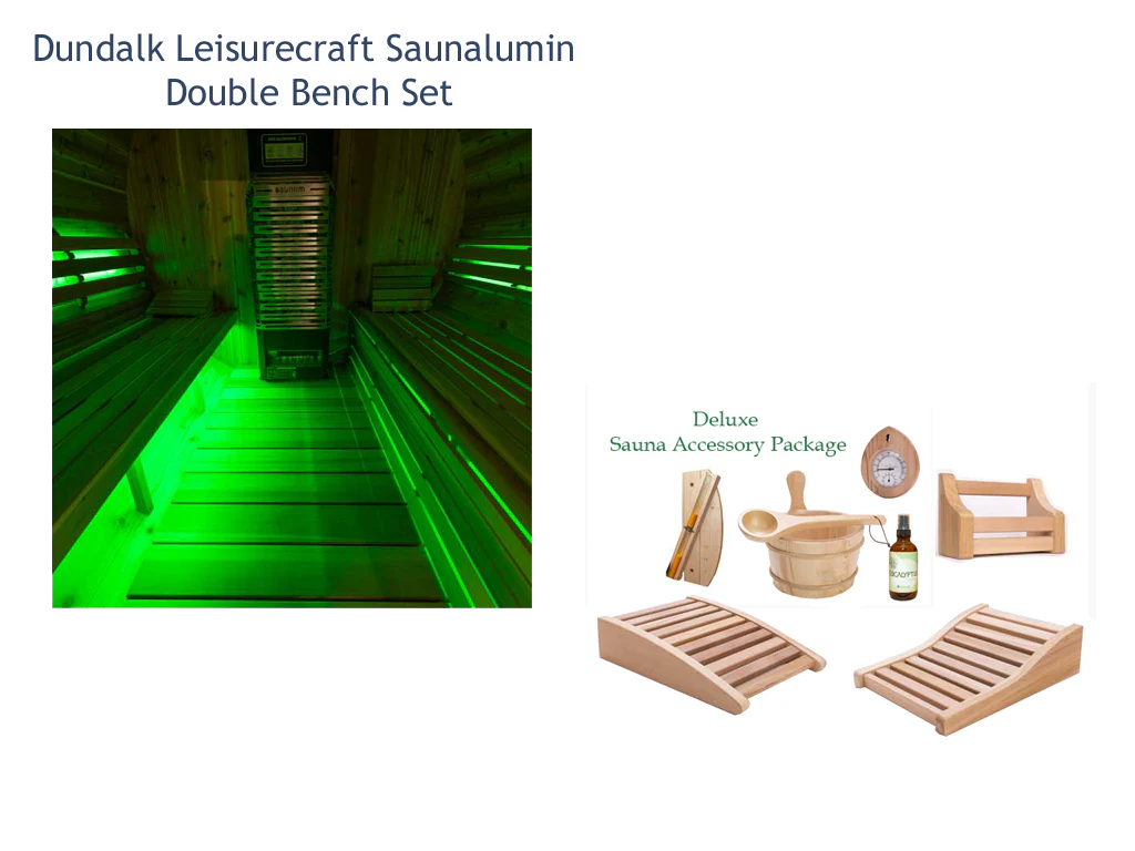 Dundalk Leisurecraft CT Palmer Cabin Sauna - Image 17