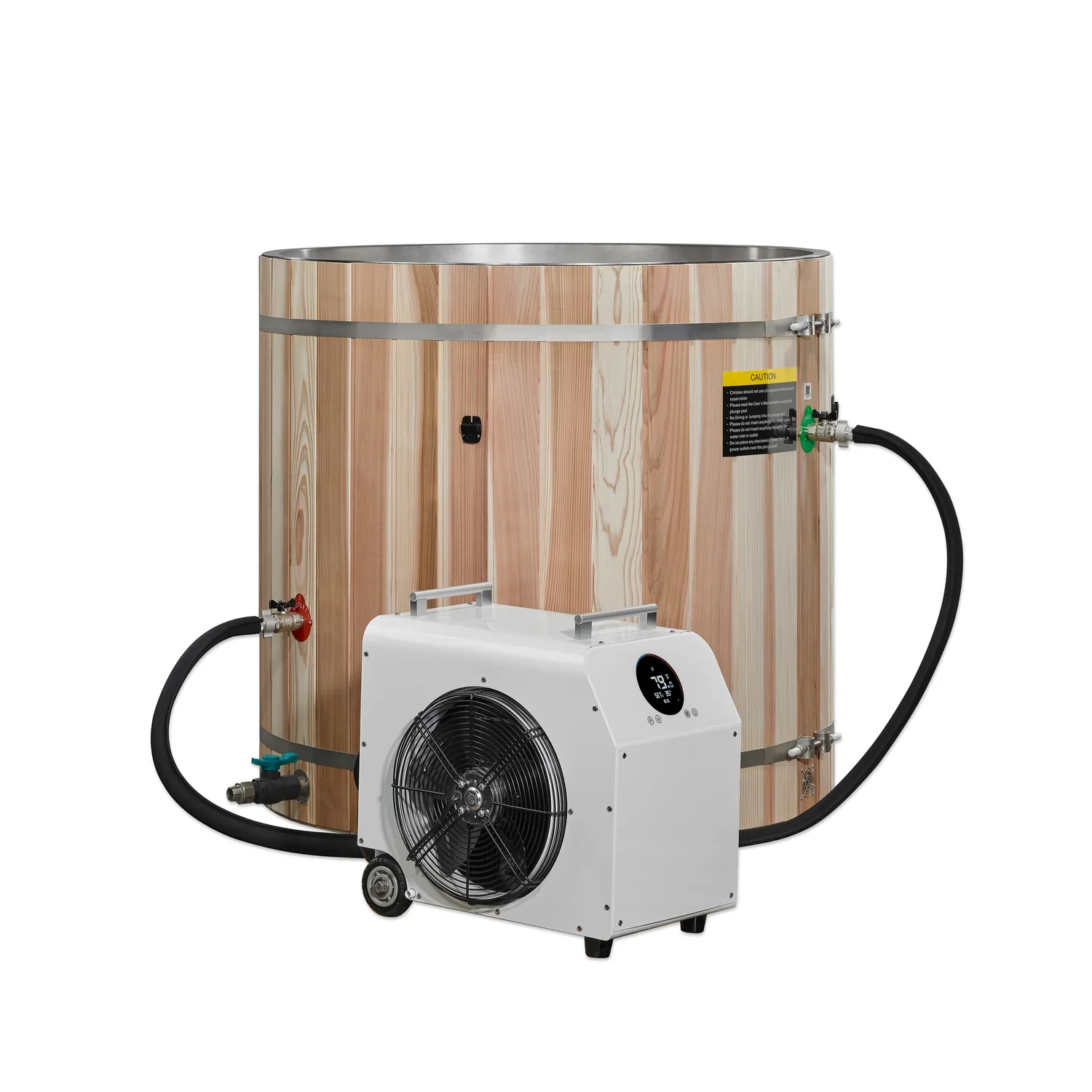 Dynamic Cold Therapy Barrel 304 Stainless Steel Cold Plunge - | DCT-B-042-SSPC-34 - Image 3