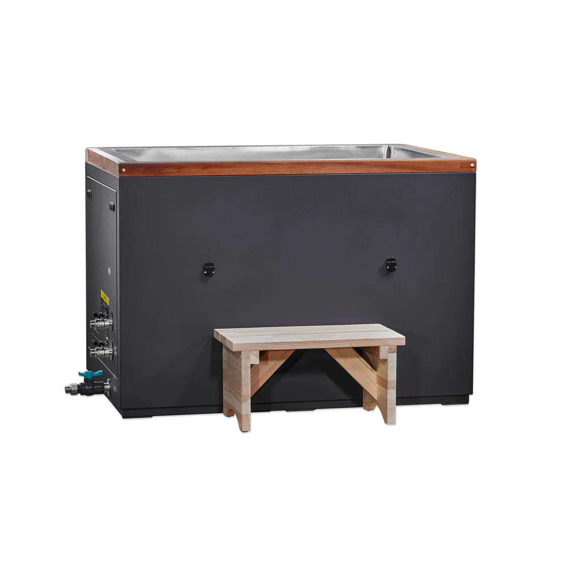 Dynamic Cold Therapy "CUBOID" 304 Nano-Coated Stainless Steel Cold Plunge Tub (XL)| DCT-S-055-NS-34 - Image 3