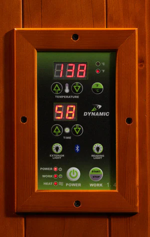 Dynamic Sauna Avila Ultra Low EMF Far Infrared Sauna | DYN-6103-01 Elite | 2 Persons - Image 7