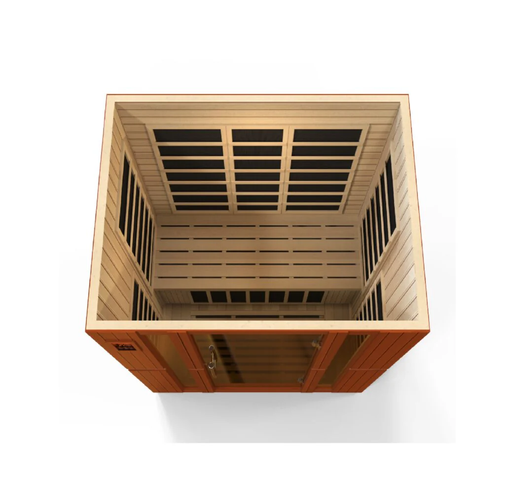 Dynamic Sauna Belagio Low EMF Far Infrared Sauna | DYN-6306-02 | 3 Persons - Image 6