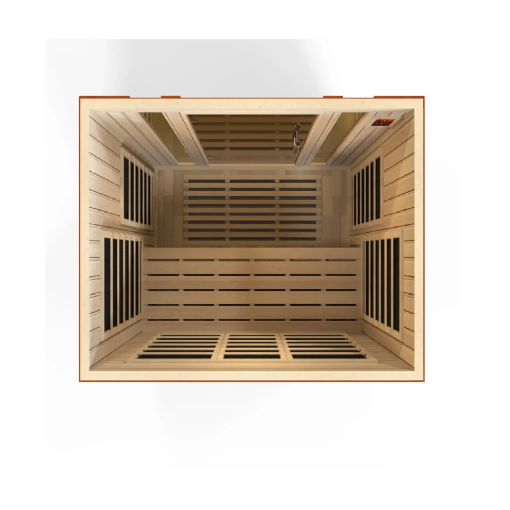 Dynamic Sauna Belagio Low EMF Far Infrared Sauna | DYN-6306-02 | 3 Persons - Image 7
