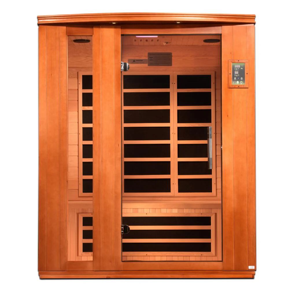 Dynamic Sauna Lugano Elite Ultra Low EMF Far Infrared Sauna | DYN-6336-02 Elite | 3 Persons - Image 3