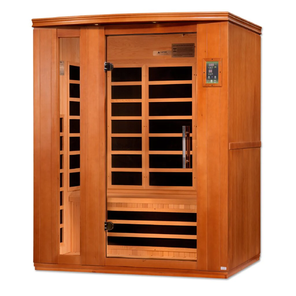 Dynamic Sauna Lugano Elite Ultra Low EMF Far Infrared Sauna | DYN-6336-02 Elite | 3 Persons - Image 4