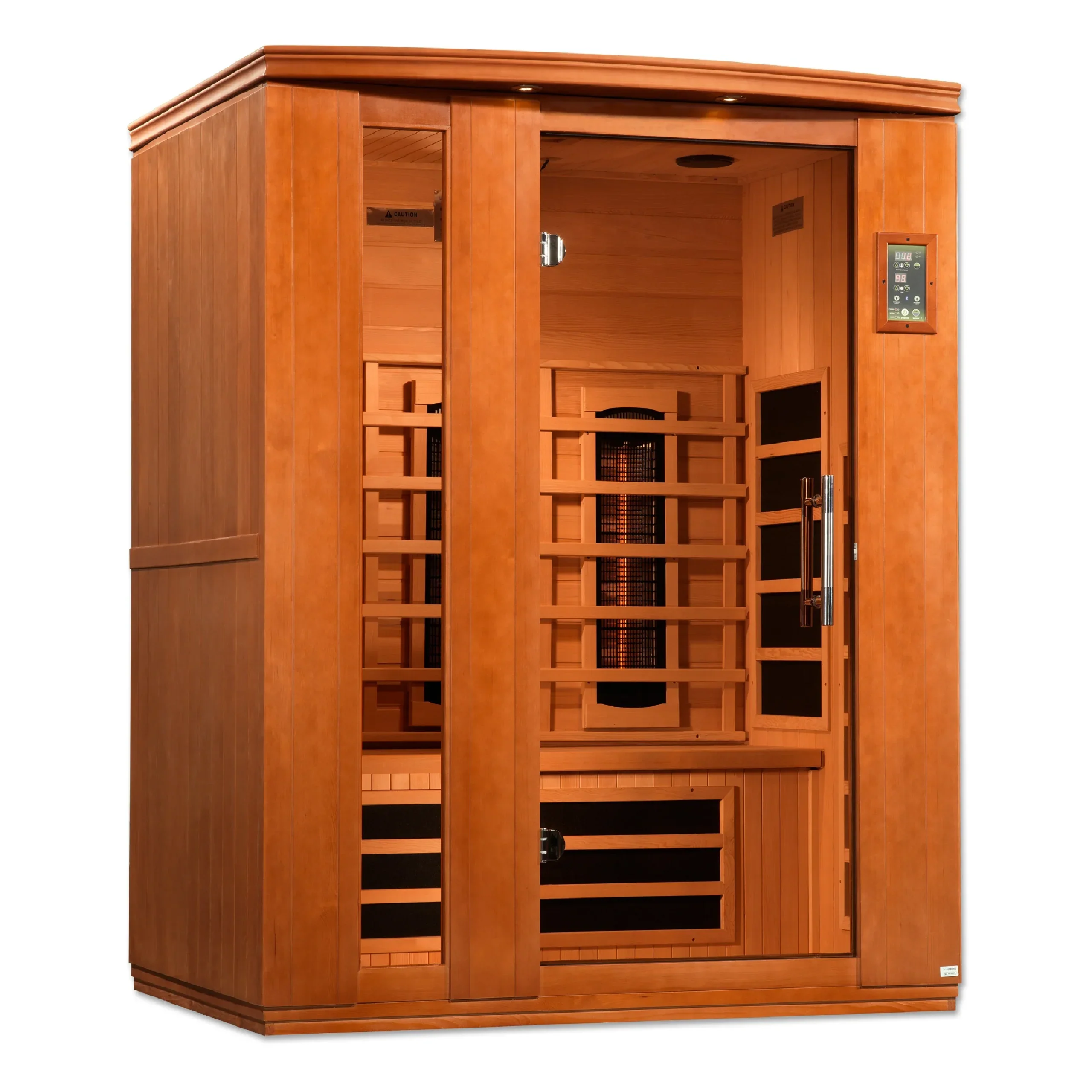 Dynamic Sauna Lugano Full Spectrum Infrared Sauna | DYN-6336-03 FS | 3 Persons - Image 4