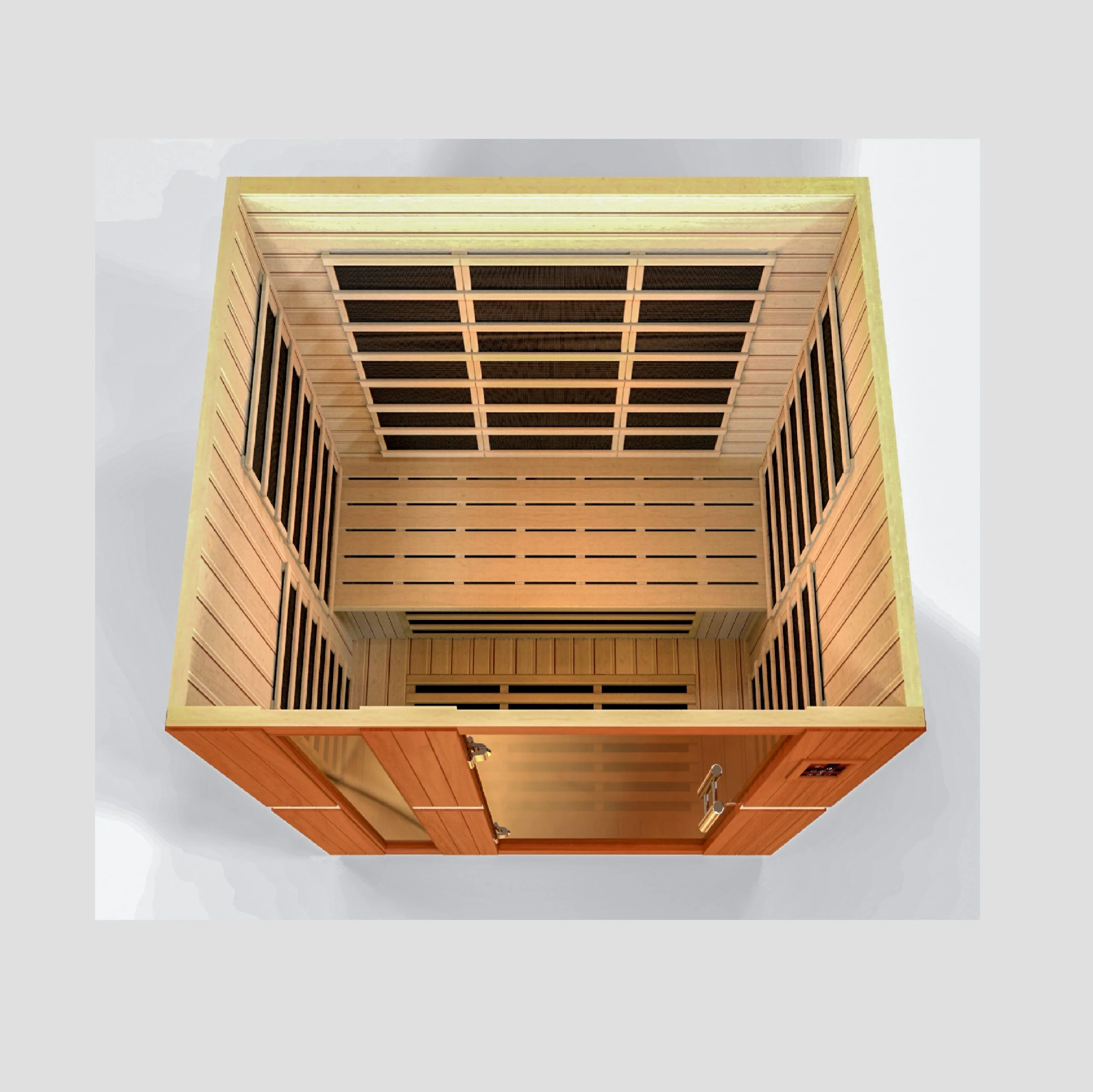 Dynamic Sauna Lugano Low EMF Far Infrared Sauna | DYN-6336-02 | 3 Persons - Image 6