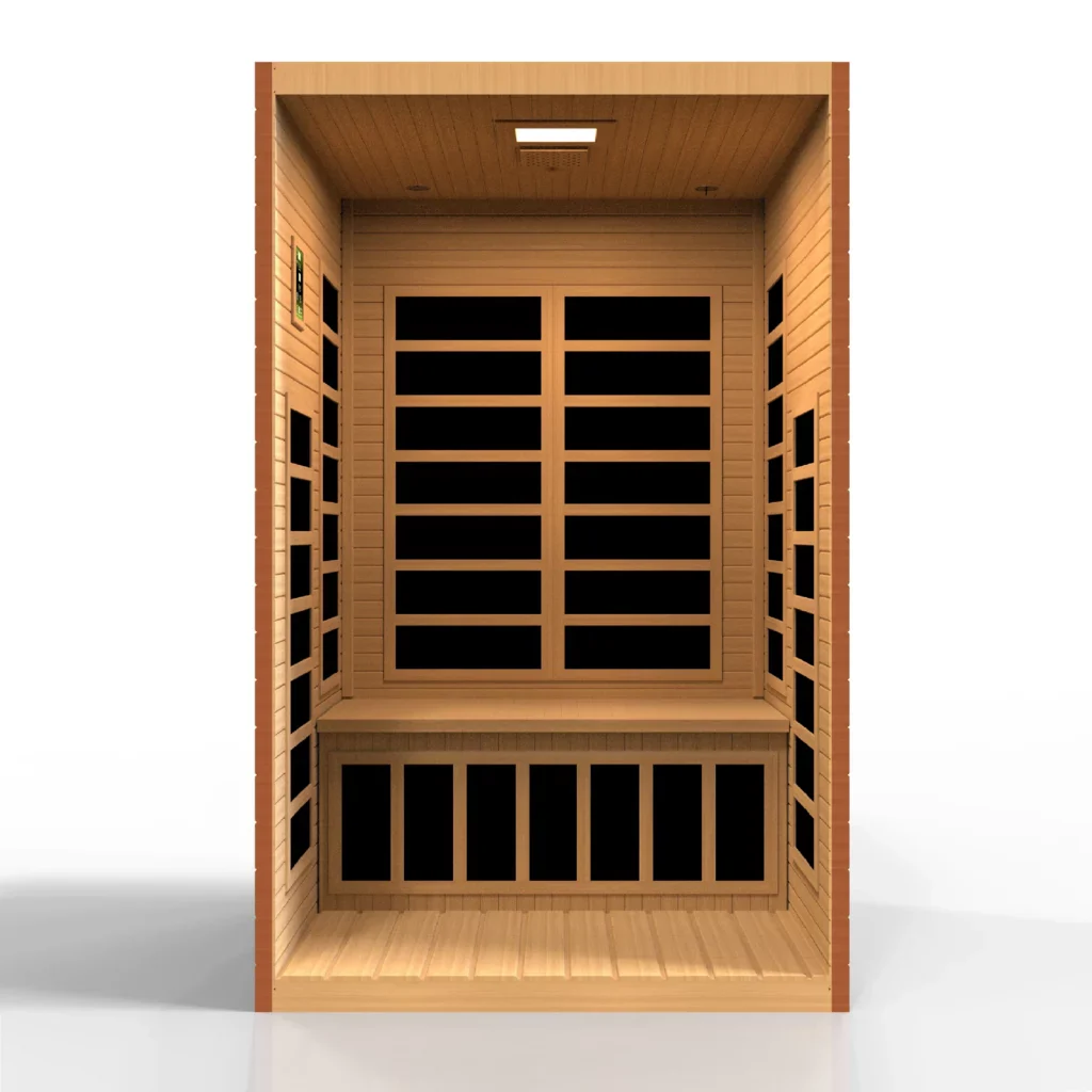 Dynamic Sauna Santiago Elite Ultra Low EMF Far Infrared Sauna | DYN-6209-02 Elite | 2 Persons - Image 6