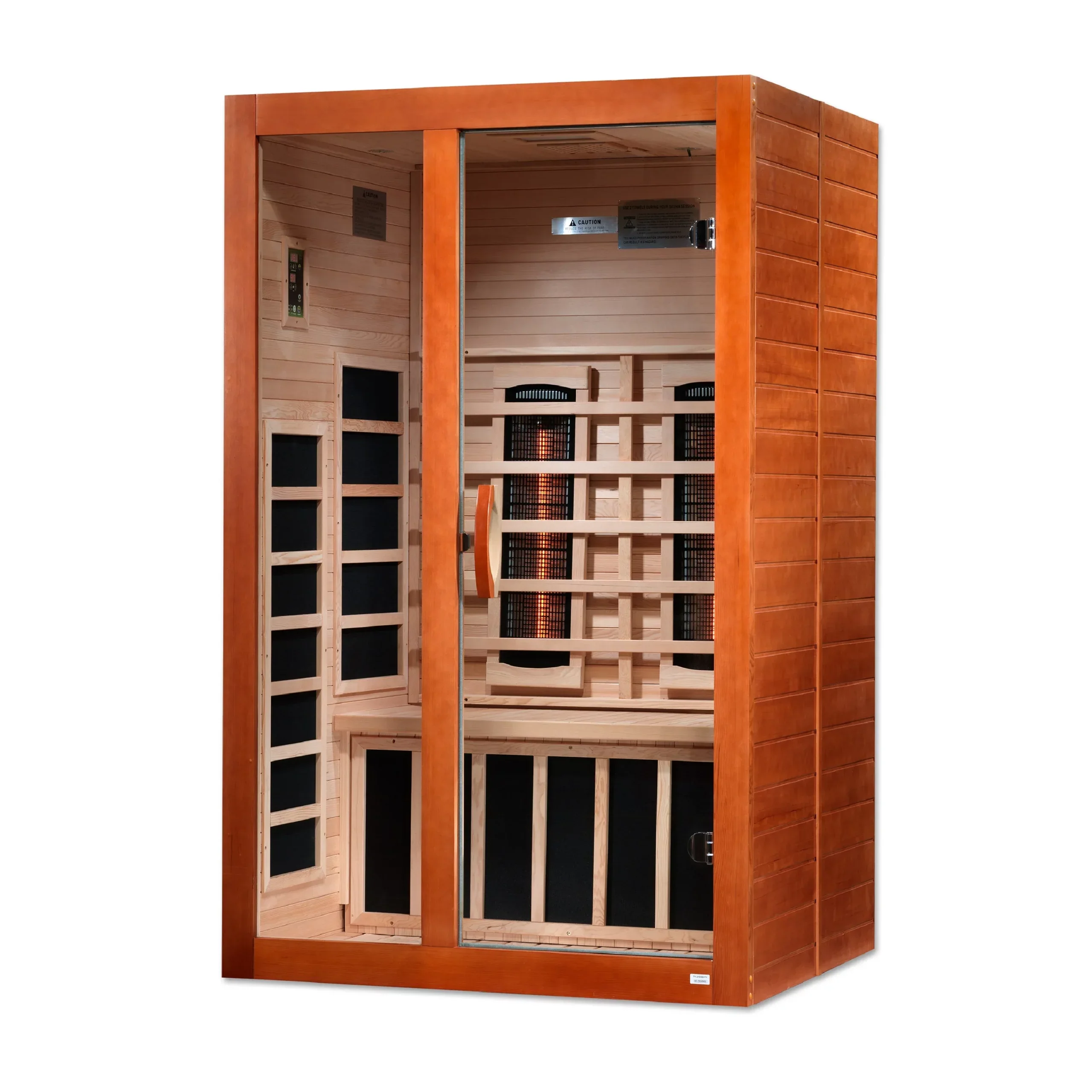 Dynamic Sauna Santiago Full Spectrum Infrared Sauna | DYN-6209-03 | 2 Persons - Image 3