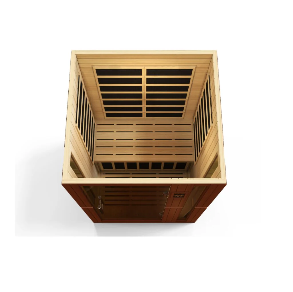 Dynamic Sauna Vittoria Low EMF Far Infrared Sauna | DYN-6220-01 | 2 Persons - Image 7