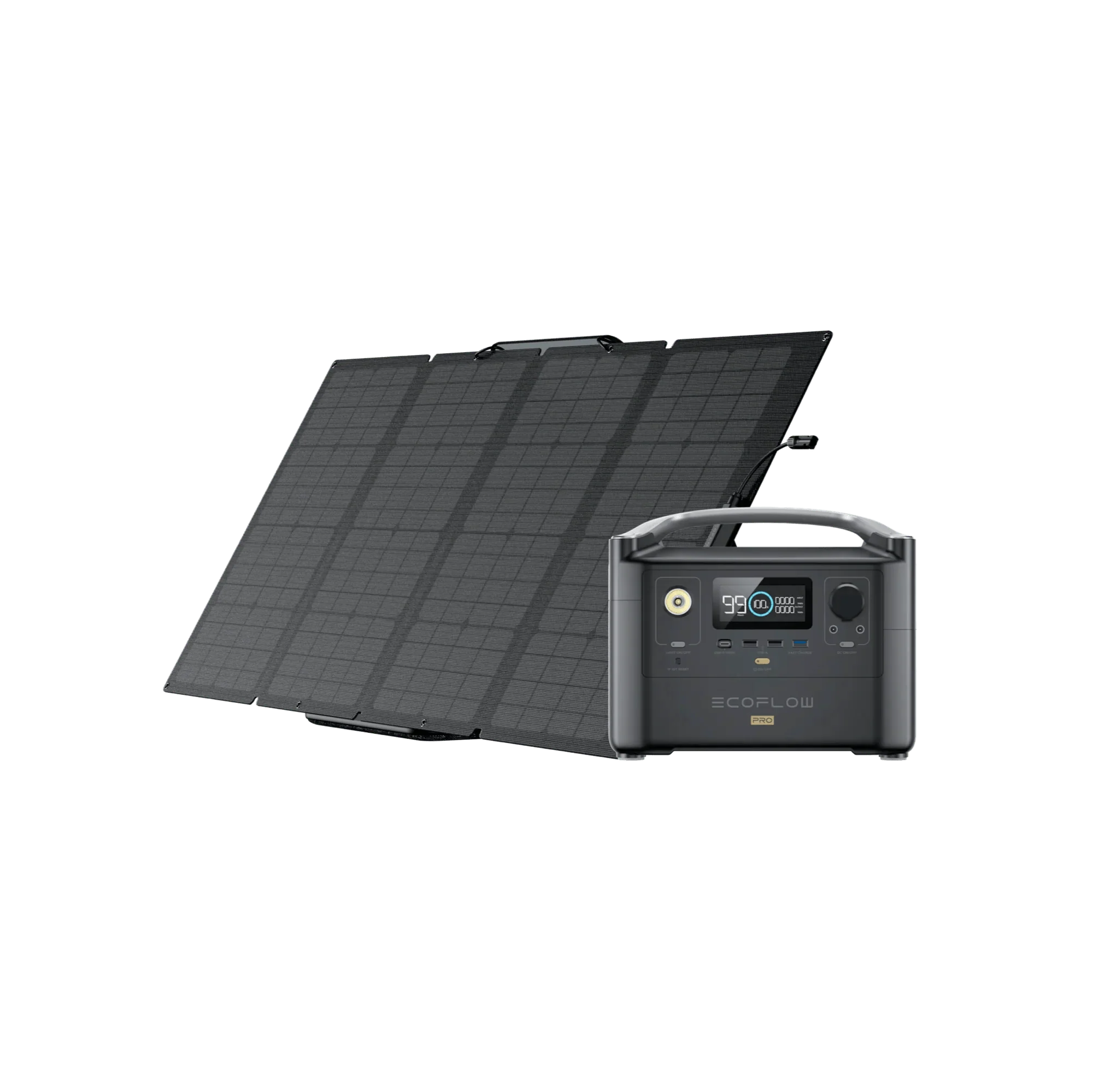 EcoFlow RIVER 2 Pro + 1*160W Portable Solar Panel - Image 3