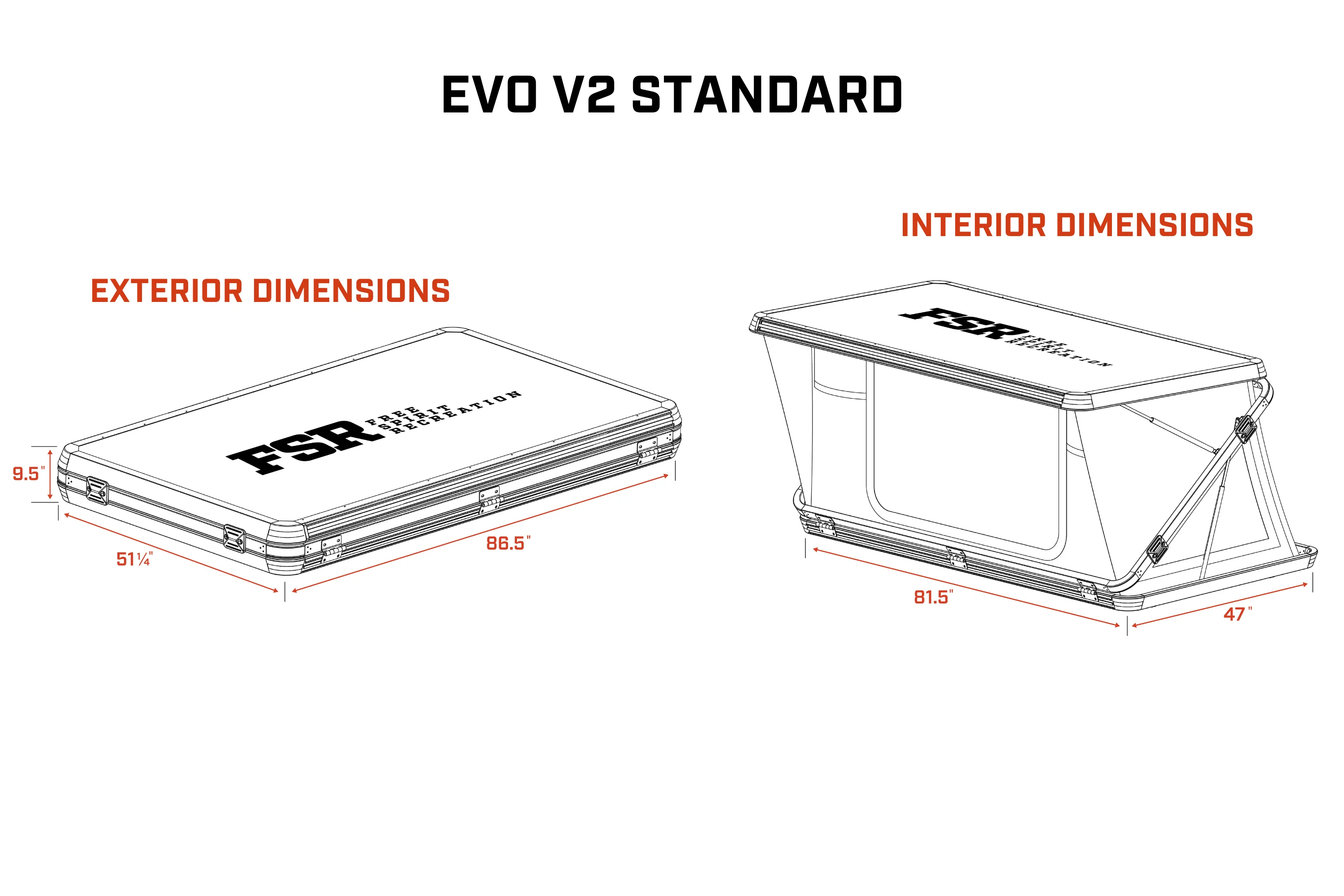 Freespirit Recreation Evolution V2 Standard - Rooftop Tent - Image 13