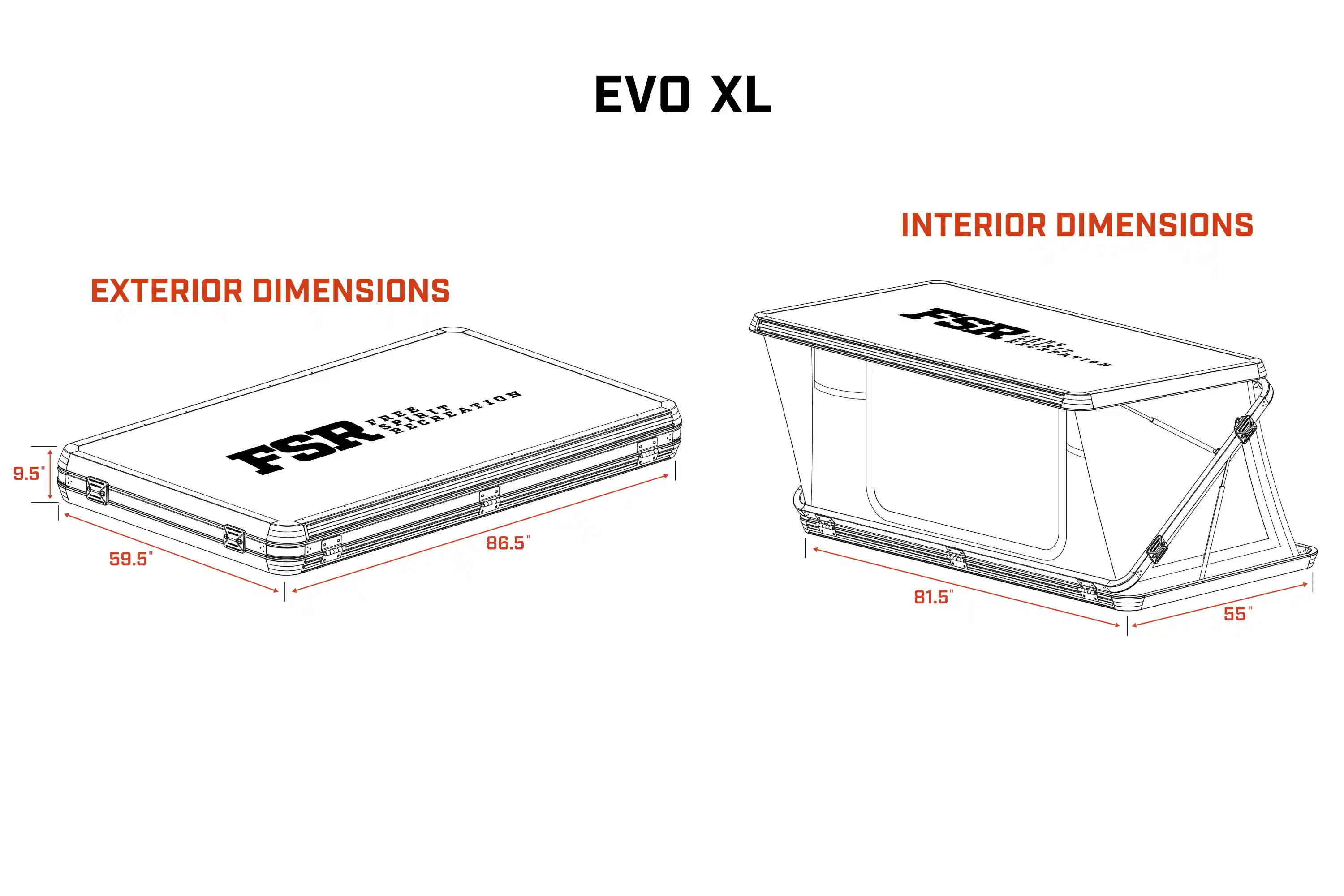 Freespirit Recreation Evolution V3 XL - Rooftop Tent - Image 22