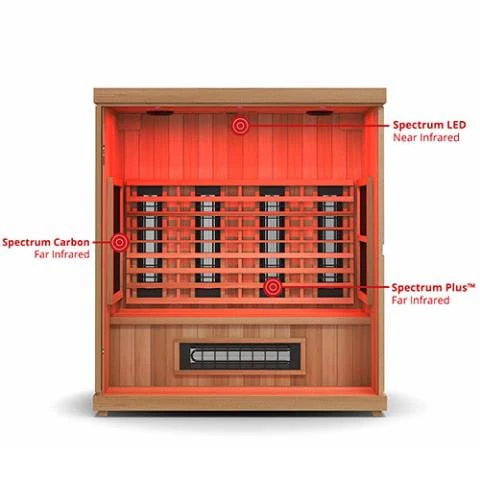 Finnmark FD-3 Full Spectrum Infrared Sauna | 3 Persons - Image 6
