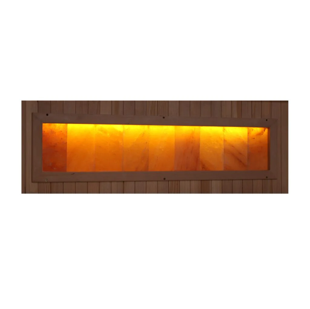 Golden Designs Full Spectrum Infrared Sauna with Himalayan Salt Bar | GDI-8260-01 | 6 Persons - Image 6