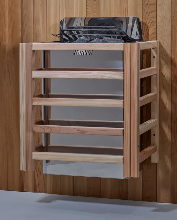 Golden Designs Loviisa Outdoor Hybrid Sauna – Canadian Red Cedar Interior | GDI-8523-01 Loviisa | 3 Persons - Image 5