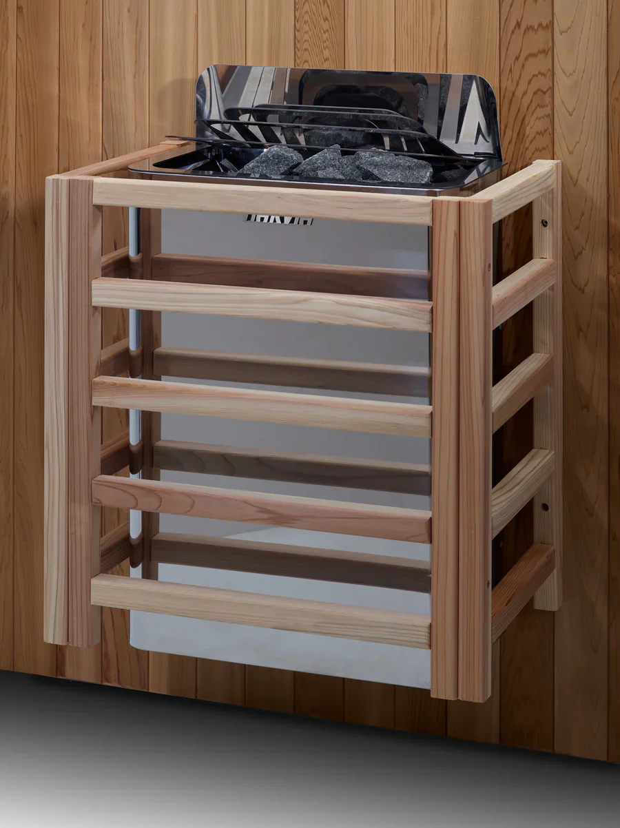 Golden Designs Kaarina Outdoor Traditional Sauna – Canadian Red Cedar Interior | GDI-8506-01 / Kaarina | 6 Person - Image 5