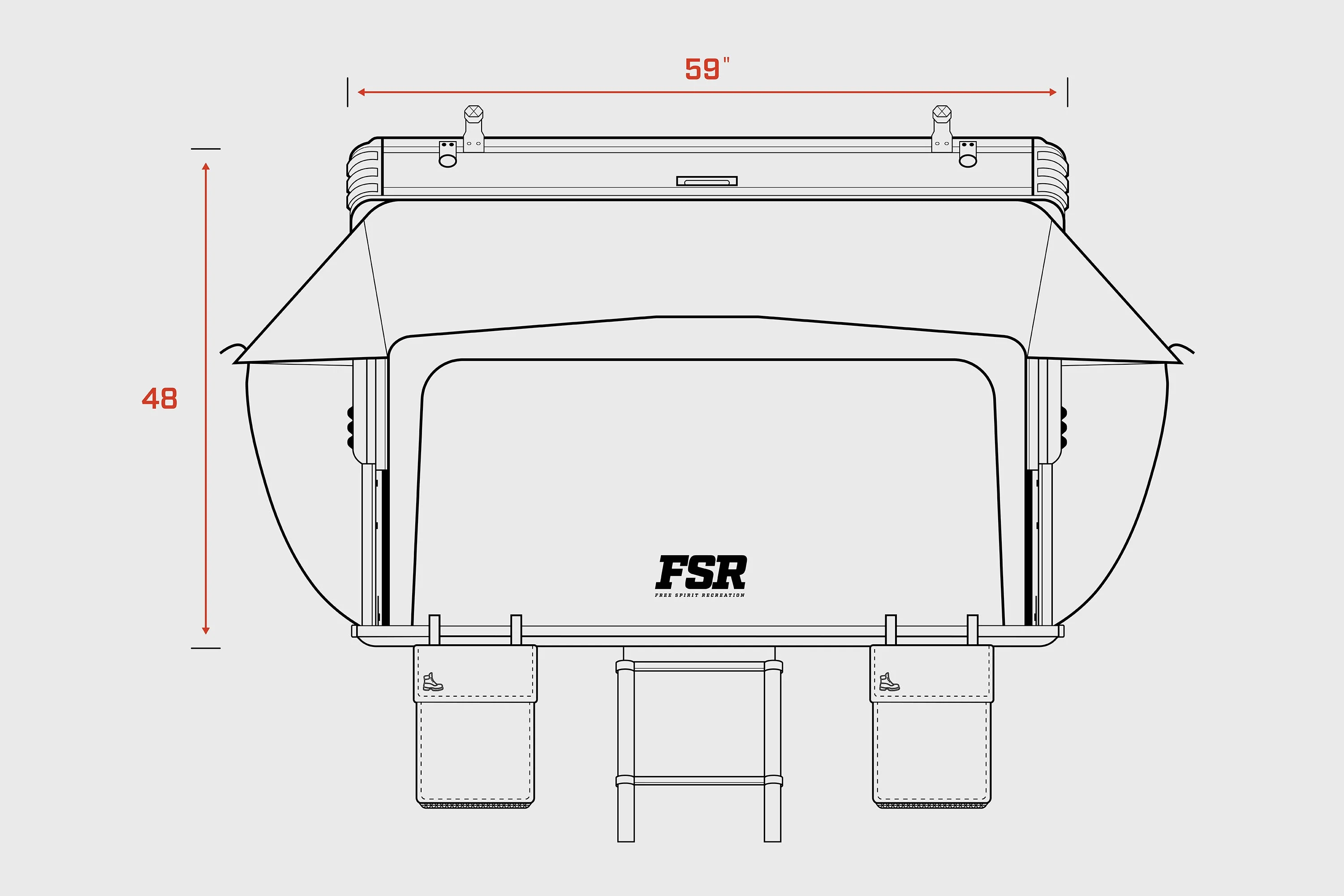 Freespirit Recreation Kali - Rooftop tent - Image 22