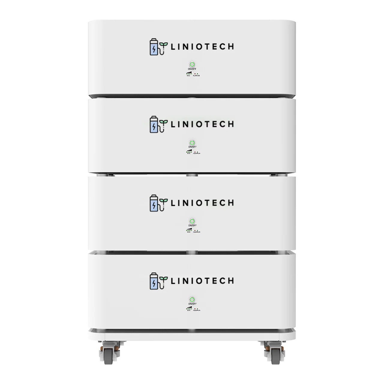LINIOTECH 10 KWh 200Ah 48V LiFePO4 Lithium Solar Battery Brick Stackable - Image 4