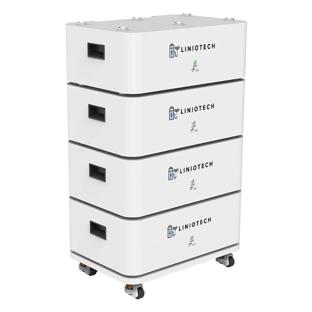 LINIOTECH 10 KWh 200Ah 48V LiFePO4 Lithium Solar Battery Brick Stackable - Image 7
