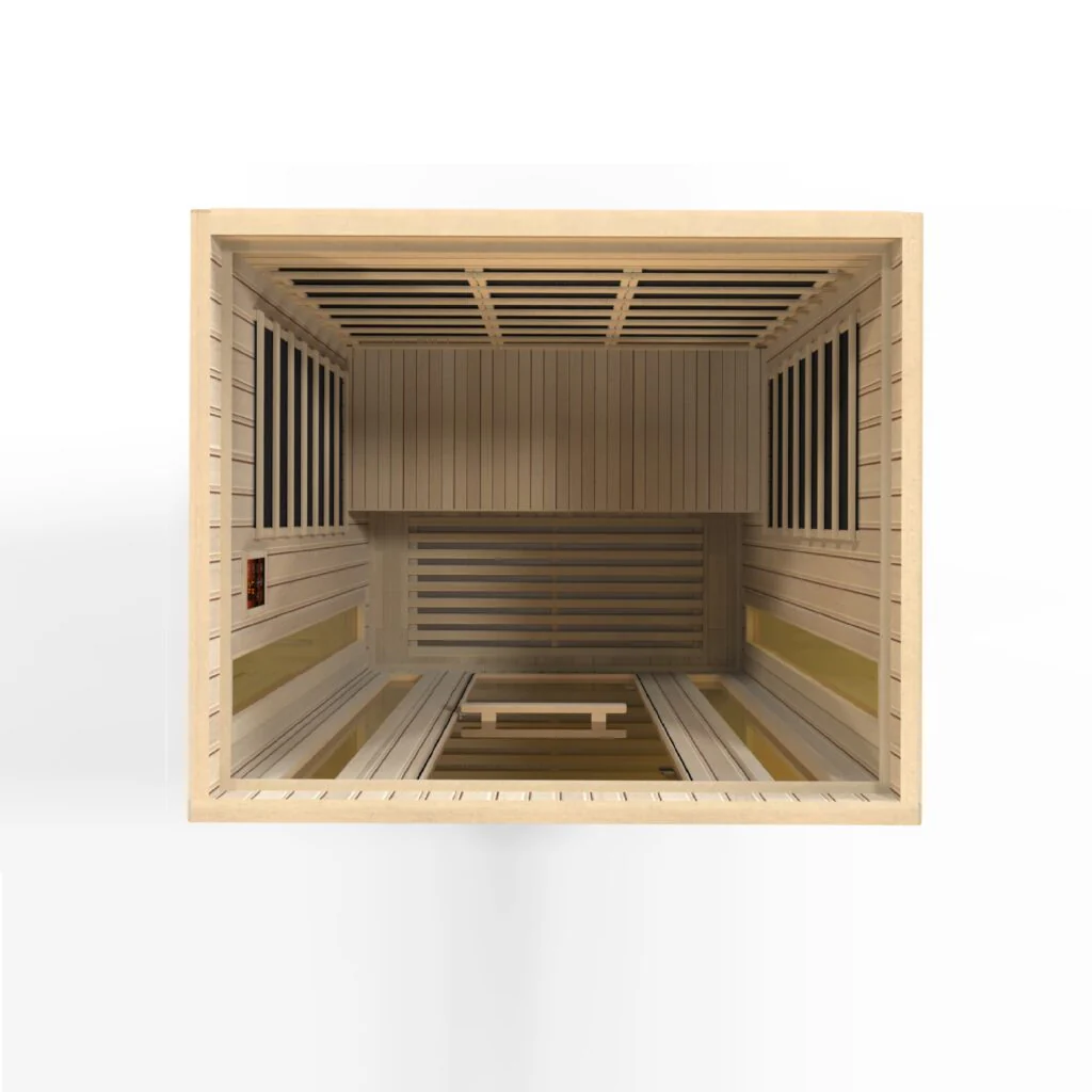 Maxxus Sauna Low EMF FAR Infrared Sauna | LISF-03 / MX-LS3-01 | 3 Persons - Image 7