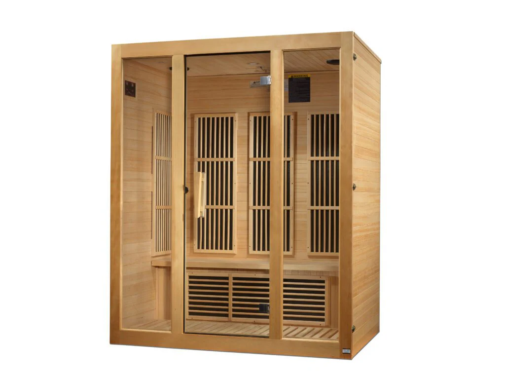Maxxus Sauna Bellevue Low EMF FAR Infrared Sauna | MX-J306-01 | 3 Persons - Image 3