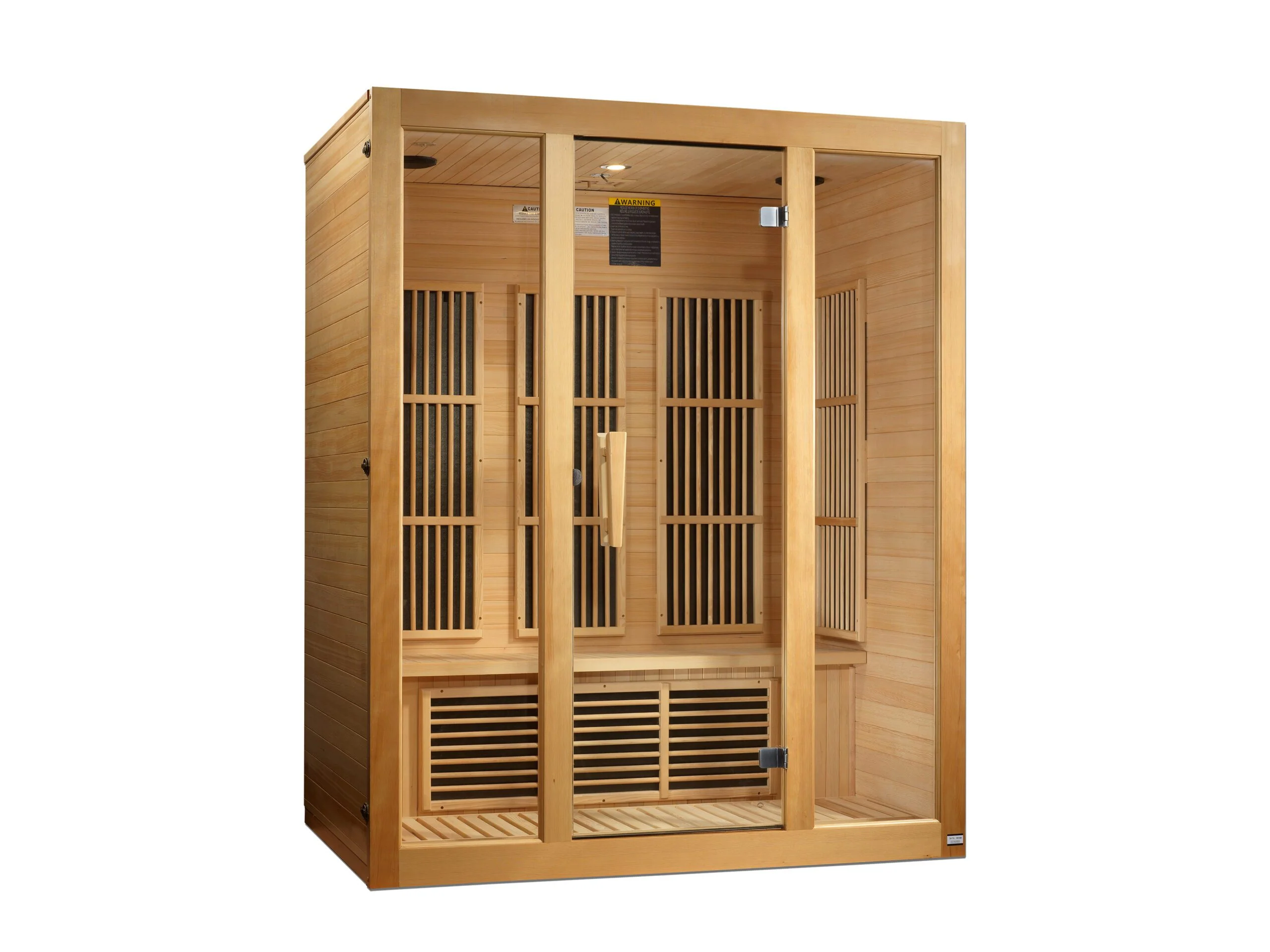 Maxxus Sauna Bellevue Low EMF FAR Infrared Sauna | MX-J306-01 | 3 Persons - Image 4