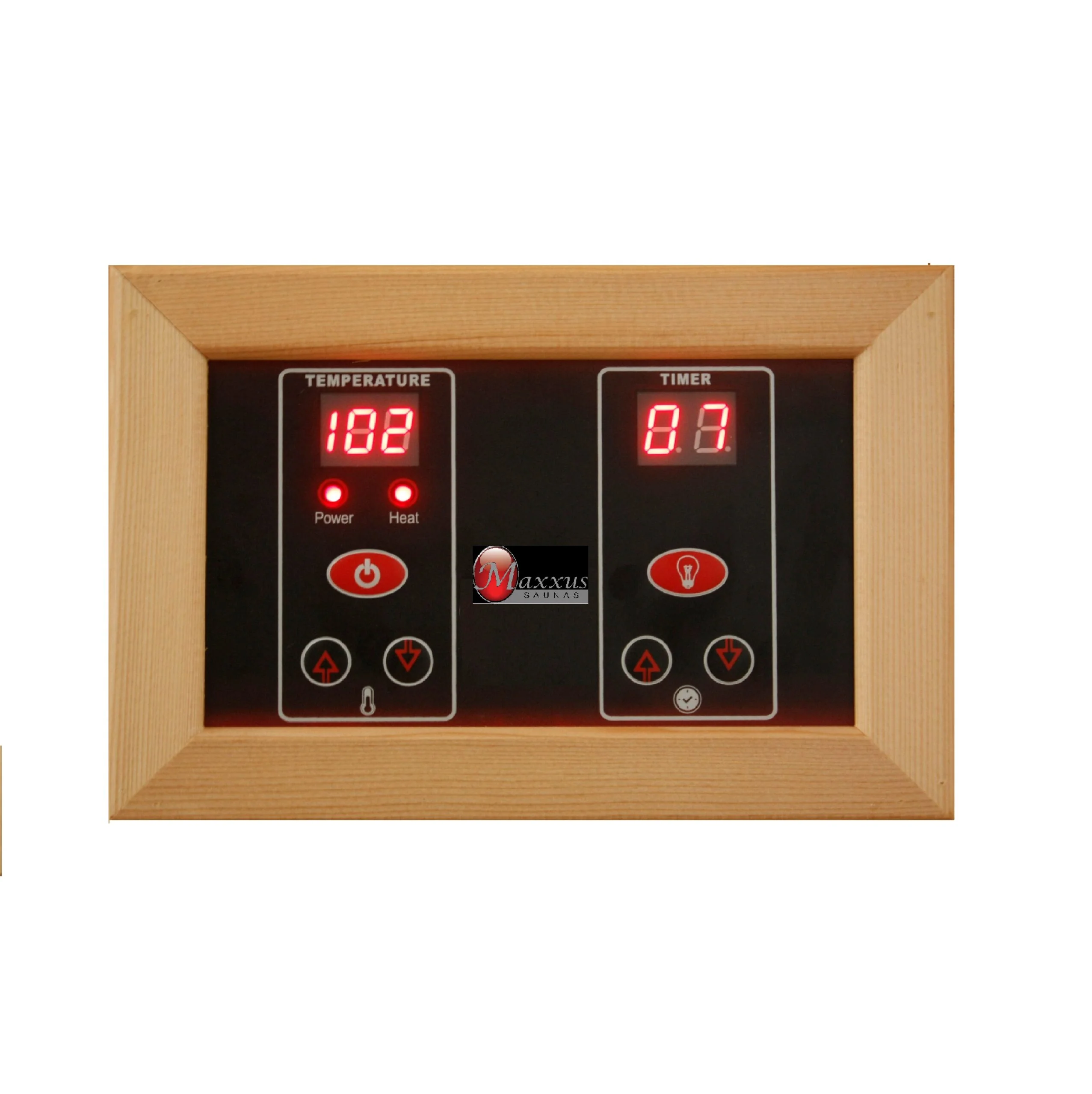 Maxxus Sauna Bellevue Low EMF FAR Infrared Sauna | MX-J306-01 | 3 Persons - Image 5