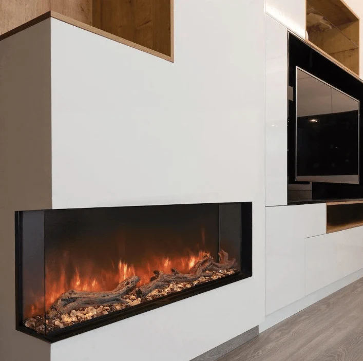 Modern Flames LANDSCAPE PRO MULTI 56" Multi-Sided Built-In Electric Fireplace (11.5" Deep - 56" x 16" Viewing) - Image 3