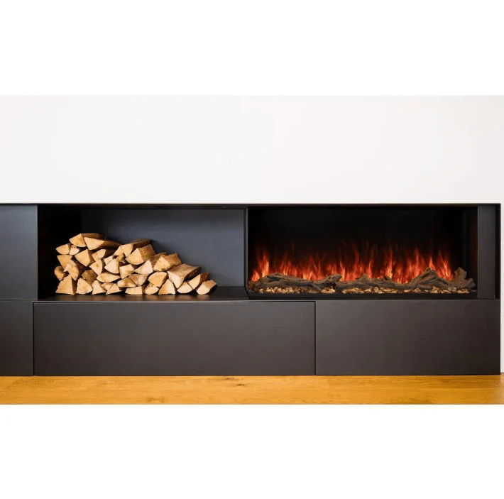Modern Flames LANDSCAPE PRO MULTI 56" Multi-Sided Built-In Electric Fireplace (11.5" Deep - 56" x 16" Viewing) - Image 4