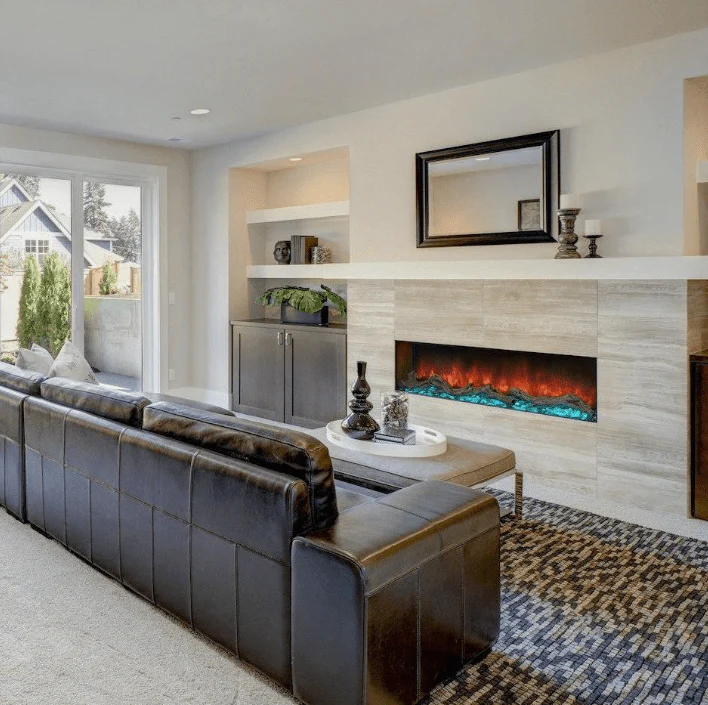 Modern Flames LANDSCAPE PRO MULTI 56" Multi-Sided Built-In Electric Fireplace (11.5" Deep - 56" x 16" Viewing) - Image 5