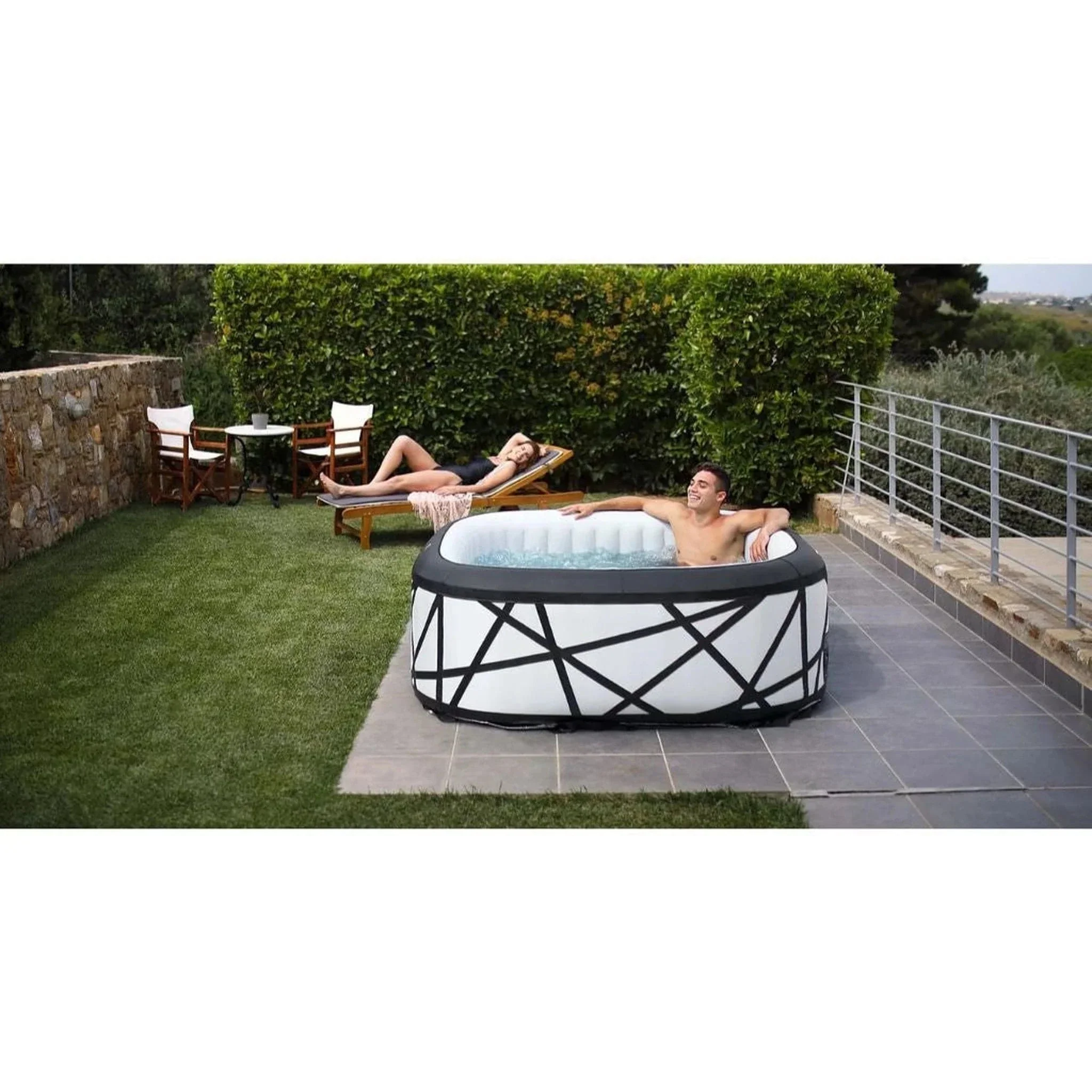MSpa Soho - Premium Series Bubble Spa Hot Tub | 6 Person - Image 11
