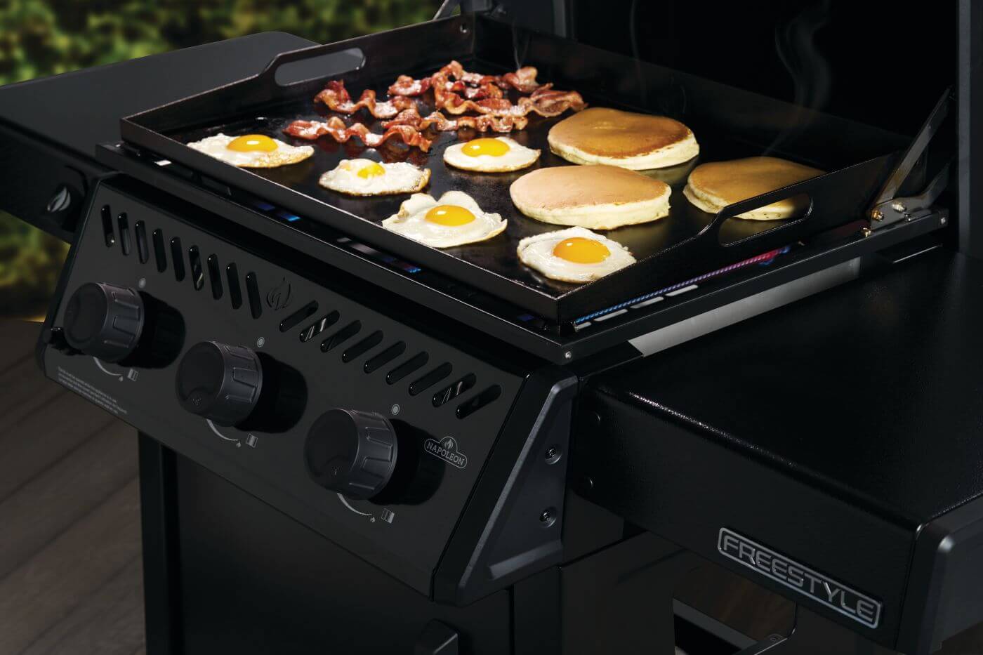 Napoleon Freestyle 24 Inch Pre-seasoned Non-Stick Griddle - Image 6