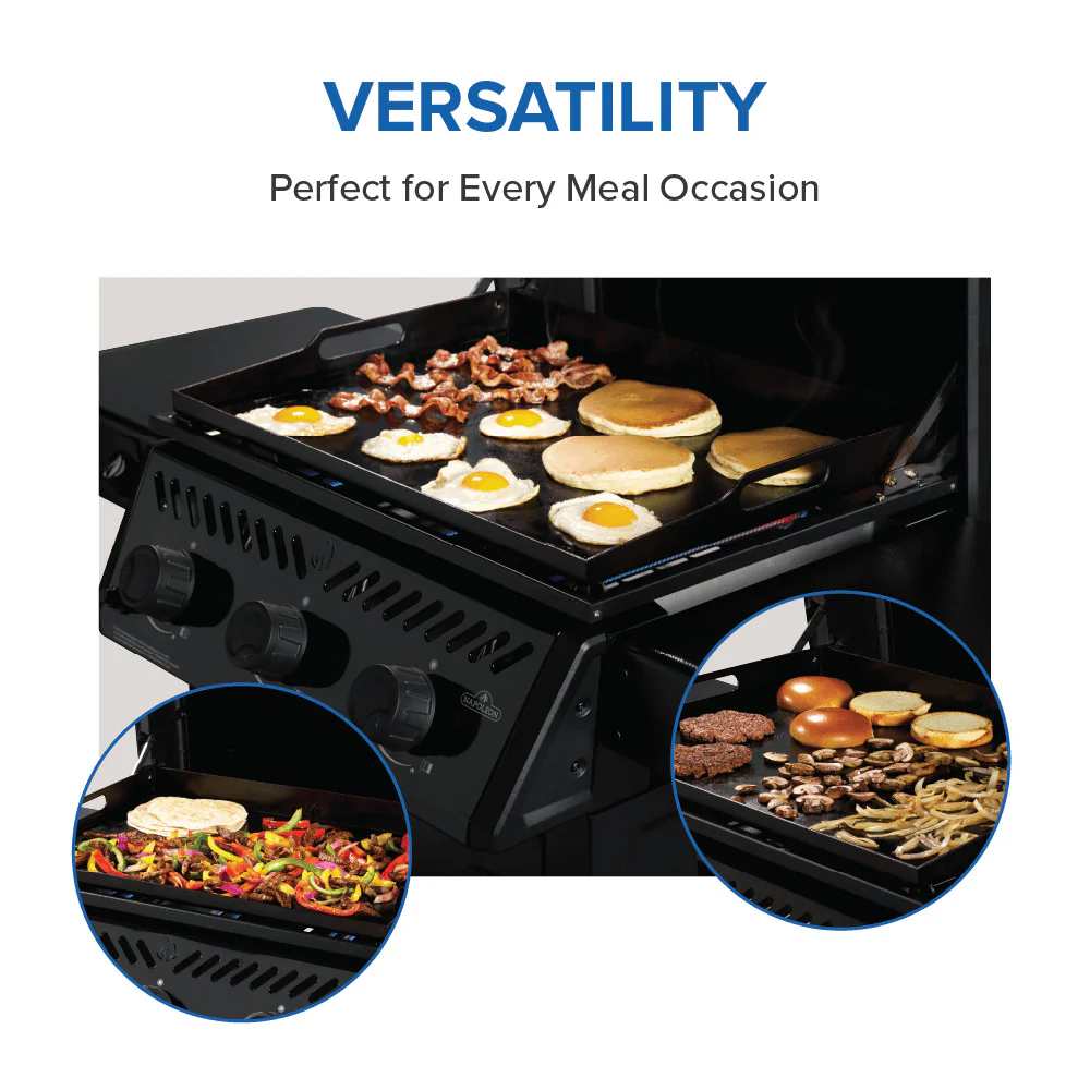 Napoleon Freestyle 24 Inch Pre-seasoned Non-Stick Griddle - Image 7