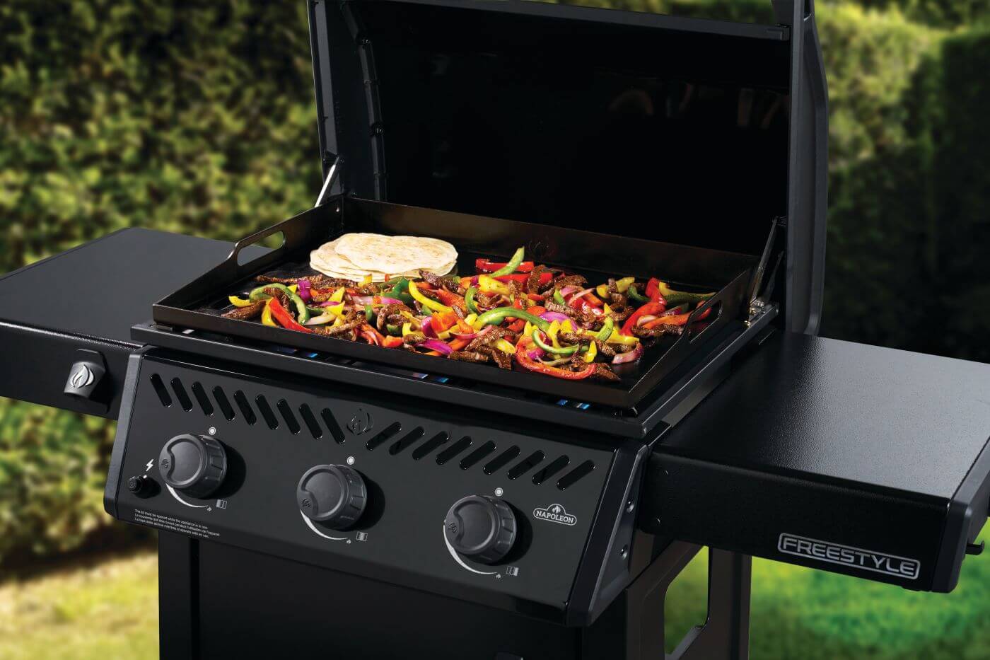 Napoleon Freestyle 24 Inch Pre-seasoned Non-Stick Griddle - Image 9