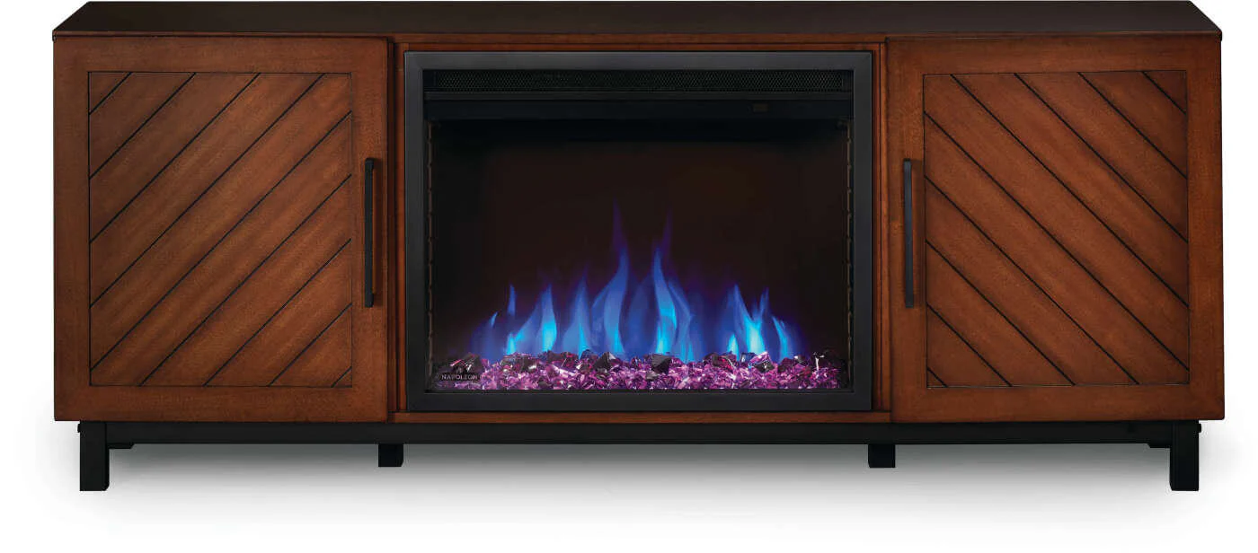 Napoleon The Bella Mantel Electric Fireplace Media Console with 26" Firebox - Image 3