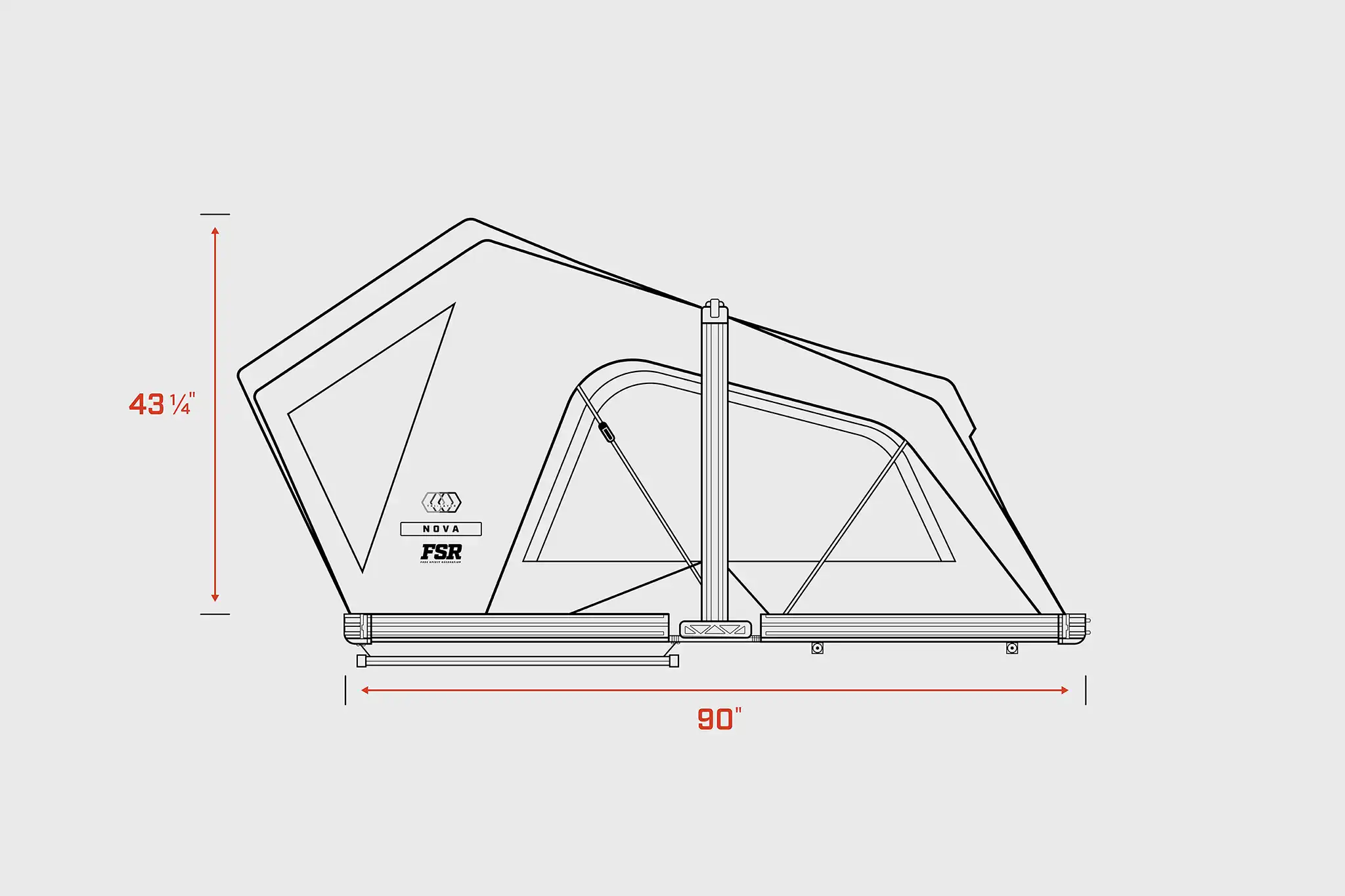 Freespirit Recreation Nova King - Rooftop Tent - Image 19